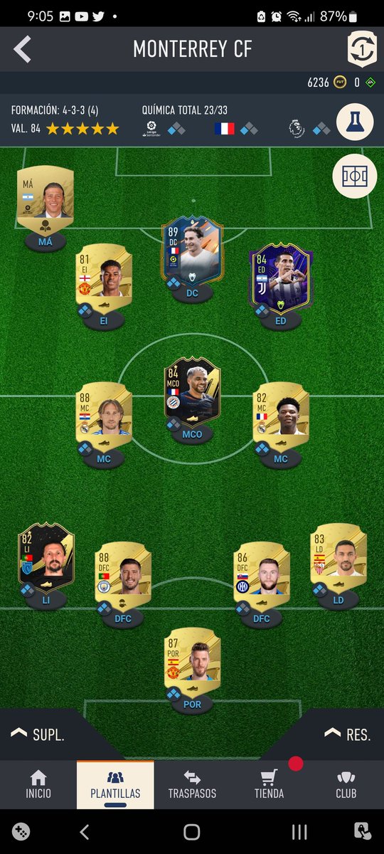 #FIFA23 sin Fifa Points nada mal Papin🔥🔥