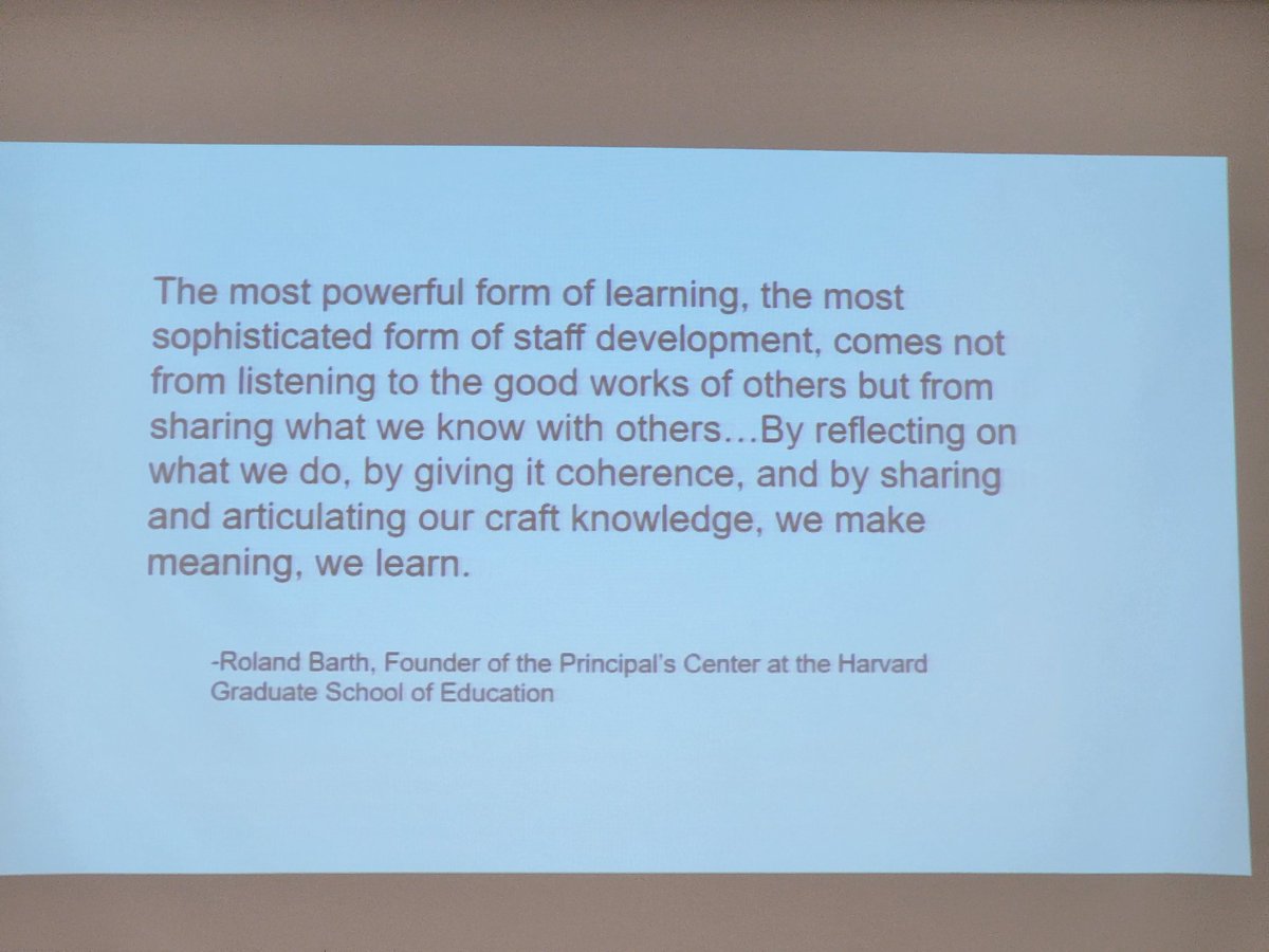 Mrs_Moore_fcps's tweet image. CTTL Academy Alumni Meeting
Powerful and meaningful statement! #MoESGators #OneTeamOneGoal