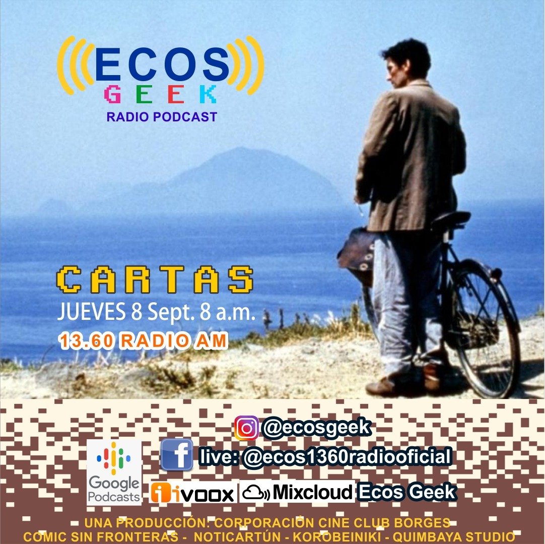 Triana_cartoon's tweet photo. ECOS #GEEK 80 prog. radial Comicsinfronteras &amp;
@Noticartuncol tema #Cartas y #correspondencia. Inv: Sara Gaviria @saragapi https://t.co/EmmvJMHLNR #correo #jaimitoelcartero #Dracula #Tolkien #bauldecartas #Monk #cyranodebergerac 
#geek #radioam #podcastenespanol
#radio #pereira https://t.co/oDN6FjHN9R