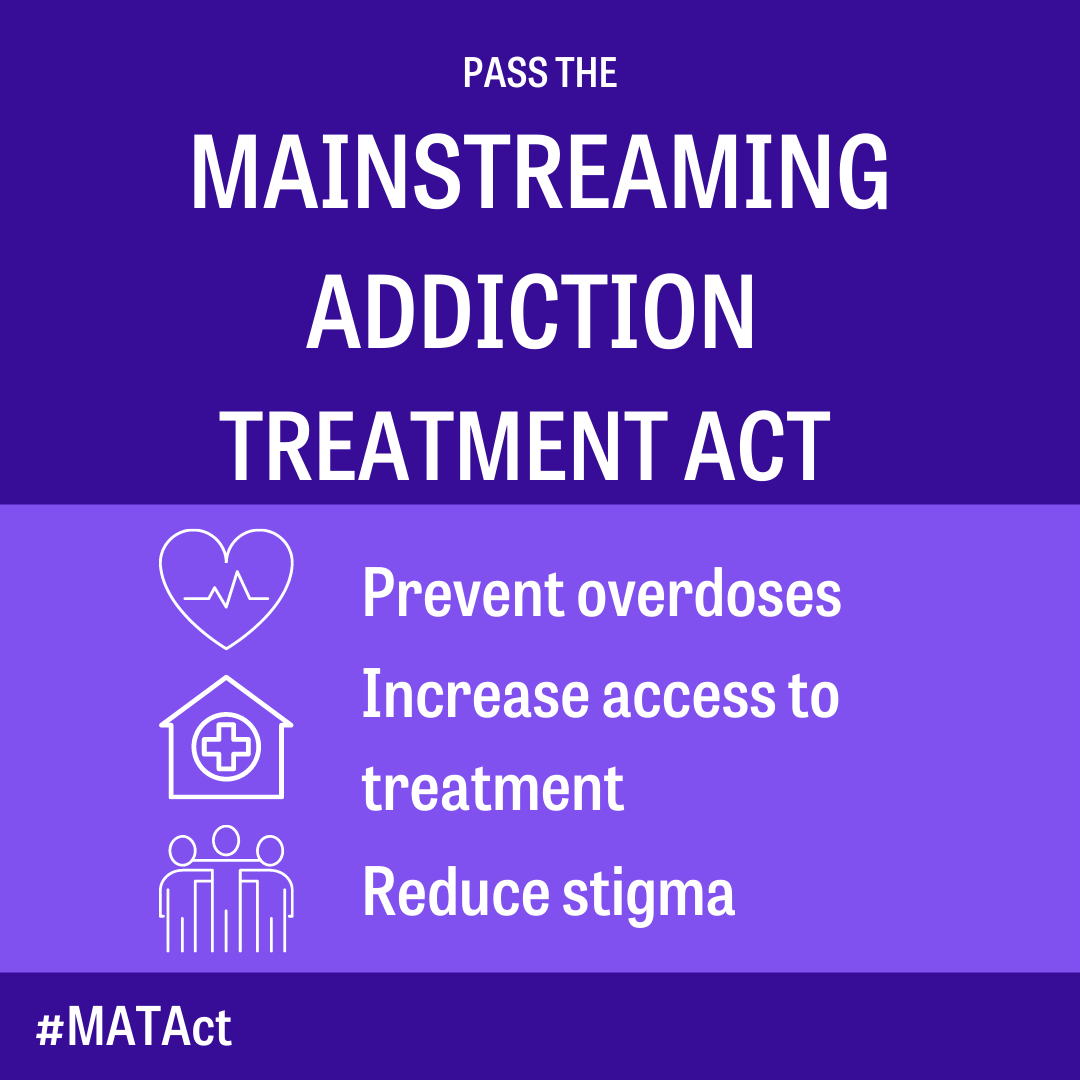 StandUpAK's tweet photo. The MAT act removes unnecessary barriers to treatment for substance use disorder. Passing the bill would help folks get the care they need and remain safe amidst an overdose crisis. Sen. Murkowski, thank you for your sponsorship, let's get this passed! https://t.co/EWtkDg1FfI