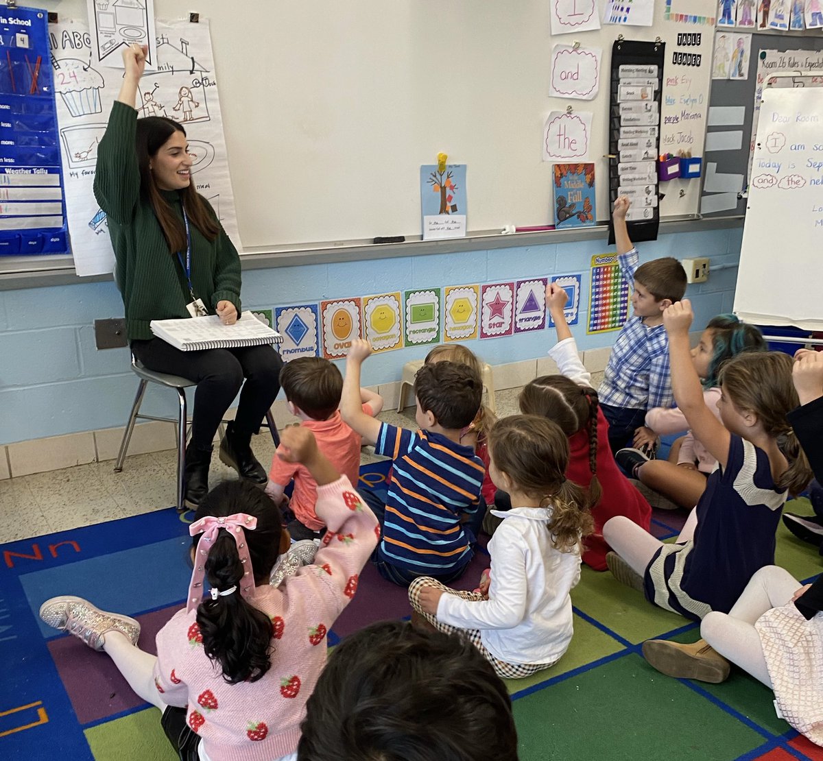 Our Heggerty curriculum is a great way for students to work on phonemic awareness! 
Here we are listening for the final sound in a word and “punching up” the last sound we hear.