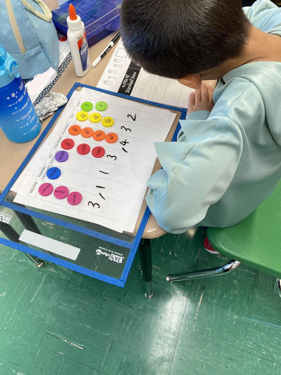 Building our number sense and practicing reading and writing numbers with place value disks and charts. <a href="/SEM_Dalers/">SEM Dalers</a>