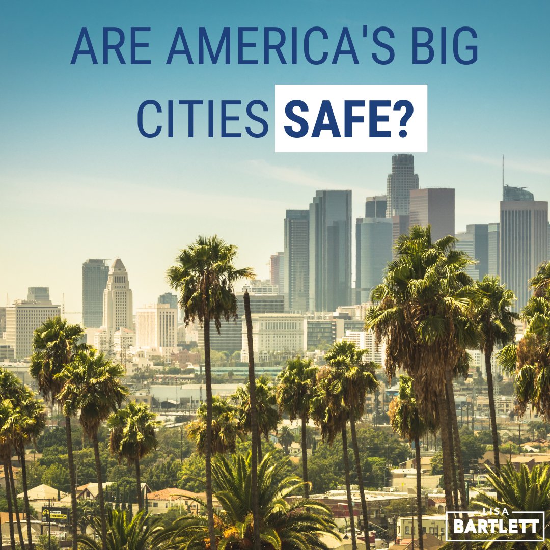 BartlettForCA's tweet photo. Since the White House doesn’t seem to have an answer, what do you think? Are America’s big cities safe? Comments encouraged!
#publicsafety #losangeles #safety #crime #police https://t.co/aqCASoMHKu