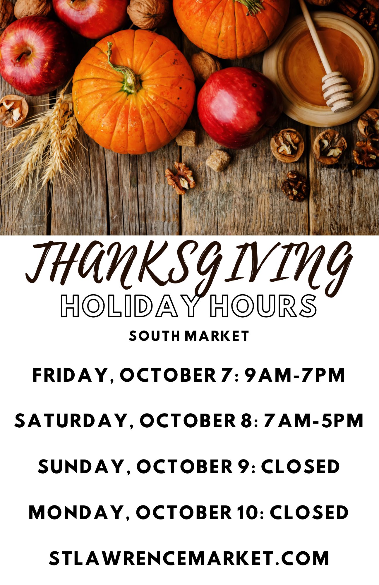 St. Lawrence Market on Twitter "Getting ready for Thanksgiving? Make