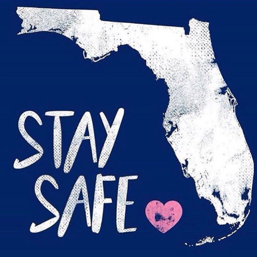 Thoughts and prayers to everyone in Florida! 🙏🏼