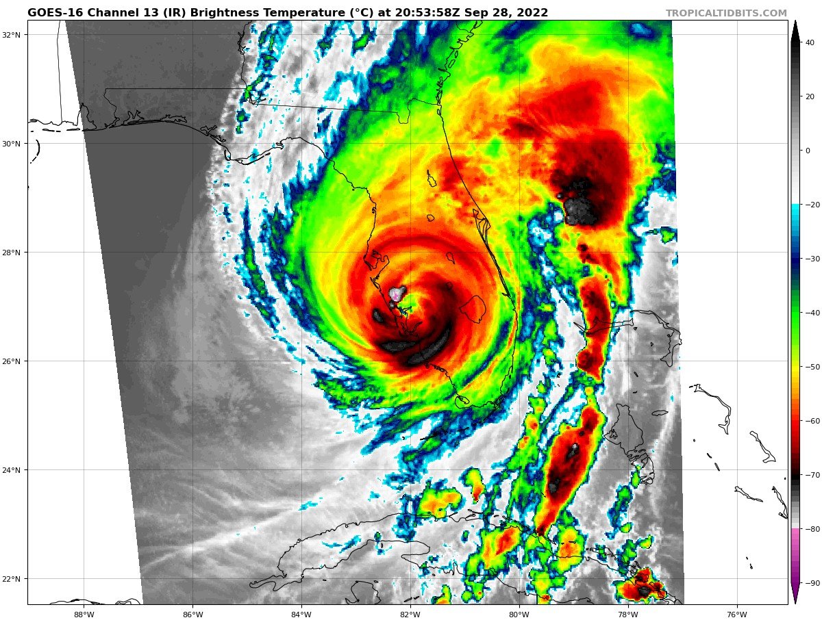 Andy Hazelton on Twitter: "Looks like a nasty convective burst in the