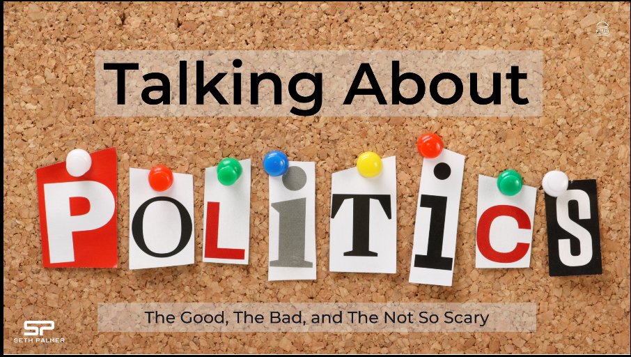 Thank you to our longtime friend Seth Palmer for joining us yesterday for September's Lunch &amp; Learn event at Lonnie Poole Golf Course for "Talking Politics—the Good, the Bad, and the Not So Scary"! Get a look at his presentation at buff.ly/3DZaIBB.