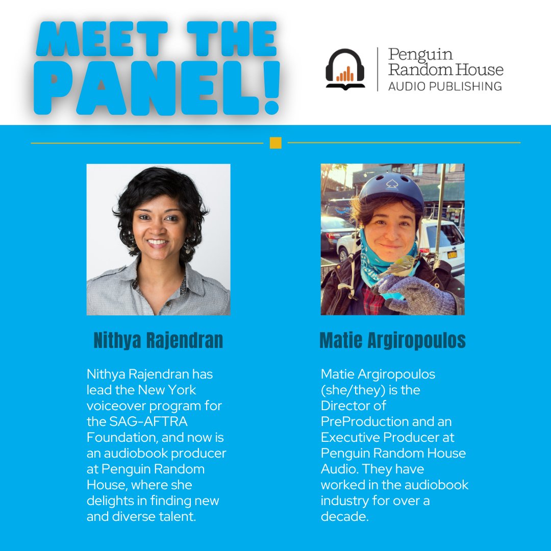 thehalpnetwork's tweet photo. Our friends @queervoxacademy are hosting a panel with us! Thanks to their continuous generosity, we're bringing you even more FREE resources!
Join us and the producers from @PRHAudio in this FREE live discussion and Q&A!
Donations are appreciated!
https://t.co/XcCJabKDbS https://t.co/bMSqsJ0GXt