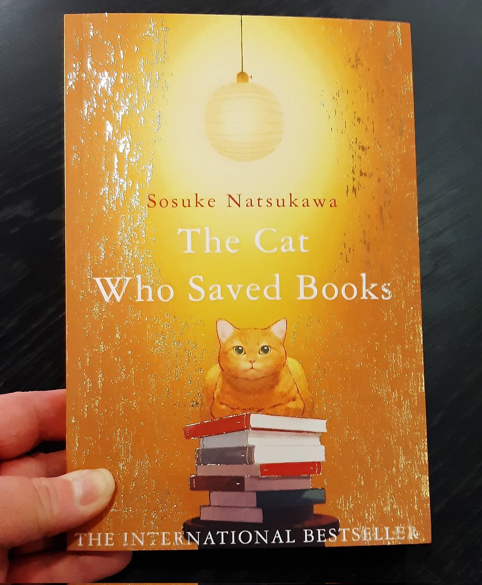 Now in stock #TheCatWhoSavedBooks is one of those warm hugs of a story. Bookworms will love how a cat and a young boy rescue books, but also find friendship & first love.
#BeautifulBooks