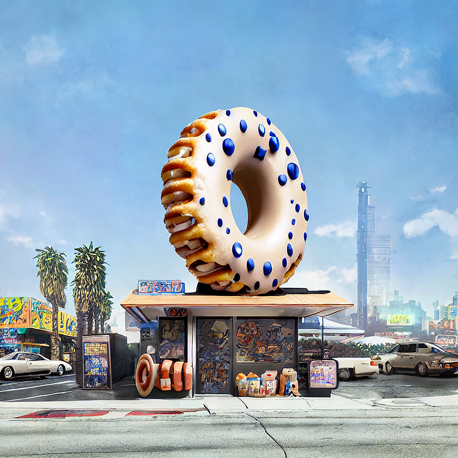 Extremely honored to have one of my pieces shown at the <a href="/SuperchiefNFT/">SuperchiefGalleryNFT</a>  Los Angeles Past &amp; Future IRL show this week. Congrats to the other amazing artists that were selected! It’s awesome to see the local Ai Art community growing.

more info ⬇️