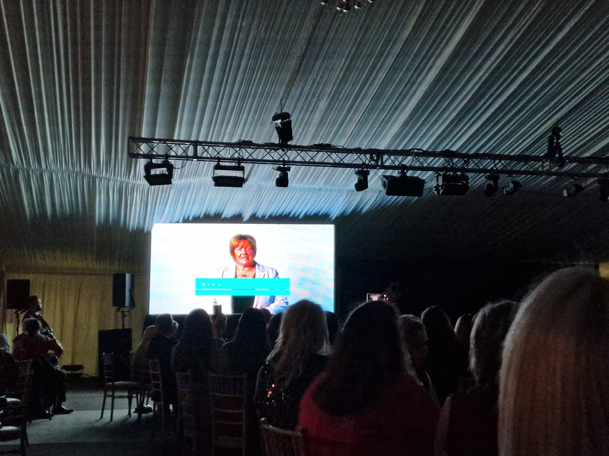 MissEmily_B's tweet photo. Fantastic night at @HardwickHHotel for last night's @Tees_Business #TeesBizWomen Awards. Congratulations again to all the winners and those shortlisted but a very special mention to @DianeMTPF on her Lifelong Inspiration Award 🥂🎉 https://t.co/dlKkuUYljS