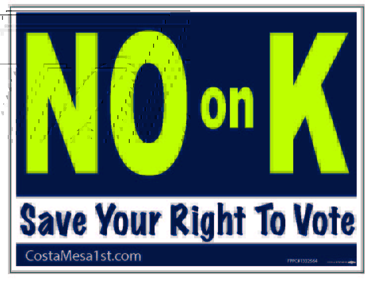 CostaMesaFirst's tweet photo. Hey #CostaMesa Want a #NoOnK yard sign?  Email us at costamesa1st@gmail.com #BetterPlanningBetterCity #StopThePowerGrab Help us fight developer influence https://t.co/1B3IhdrFQv #SaveYourRightToVote https://t.co/MV23H7dCza