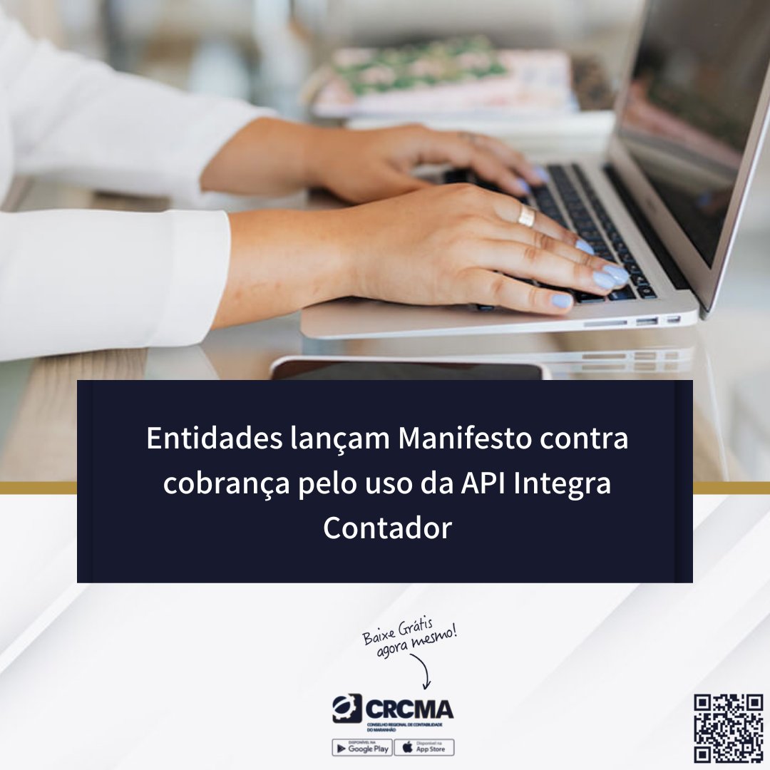 crcmaranhao's tweet photo. Leia a carta na íntegra acessando: https://t.co/29CGriMGCJ

#CFC #FENACON #IBRACON #SomosContábeis #CRCInforma #CRCQueFaz https://t.co/0ljlFUdecX