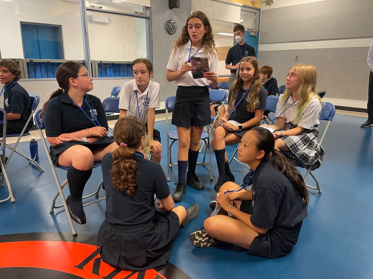 KCS Grade 7 and 8 students participated in a workshop from our learning partners, High Resolves. High Resolves is based in Australia and is working to help students to become global citizens. @CAIS_Schools @KCSMatters @highresolves
