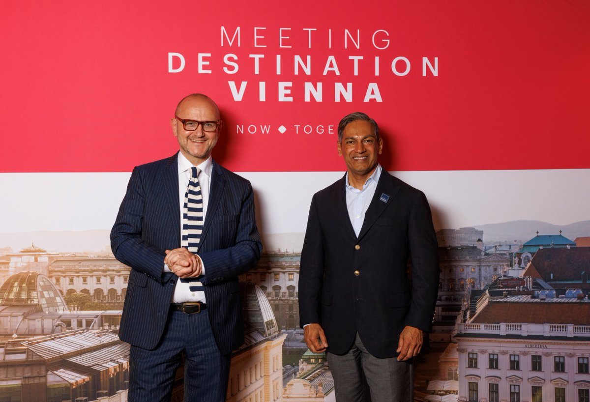 We are excited to begin Convening EMEA 2022 in Vienna, Austria. Thank you to Norbert Kettner and @ViennaInfoB2B for welcoming PCMA EMEA and 460 business event professionals representing 41 countries. #PCMAEMA #PCMA #ConveningEMEA