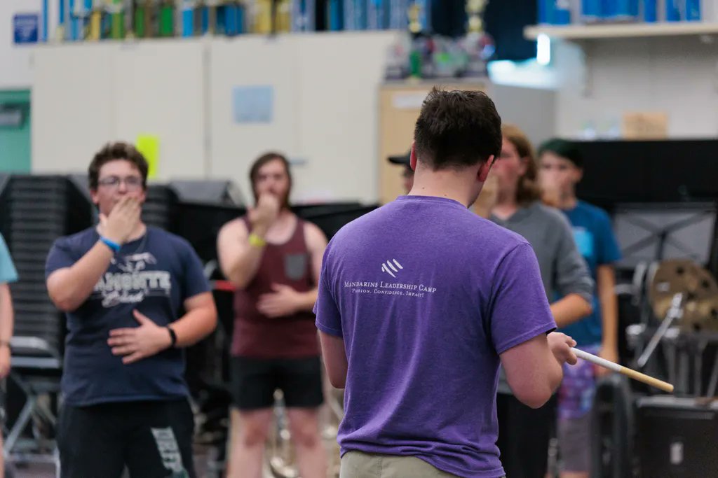DCIMandarins's tweet photo. We had a great time in Reno for our Mandarins Experience Brass clinic, and we can't wait to keep going this weekend in Sacramento! 
Join us at Sac State for our educational clinic featuring Brass, Percussion, Color Guard, and Drum Majors! Registration link in our bio!
#MX23 https://t.co/N2cYqnQYyN