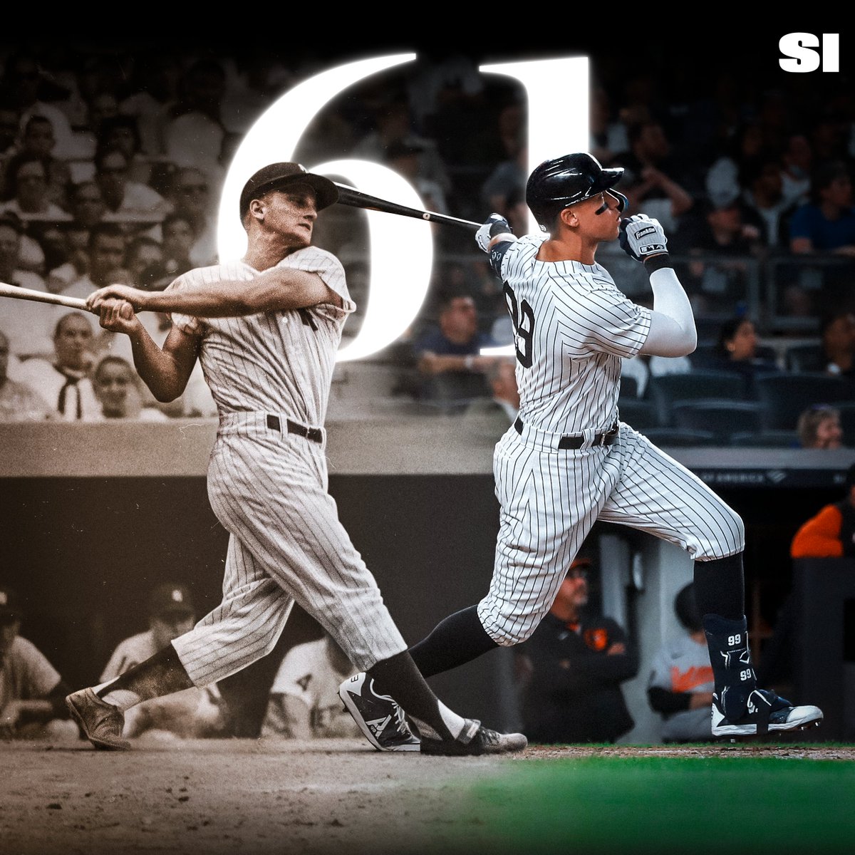 6️⃣1️⃣

Yankees legend Aaron Judge breathes rarefied air 👏🏾👏🏾