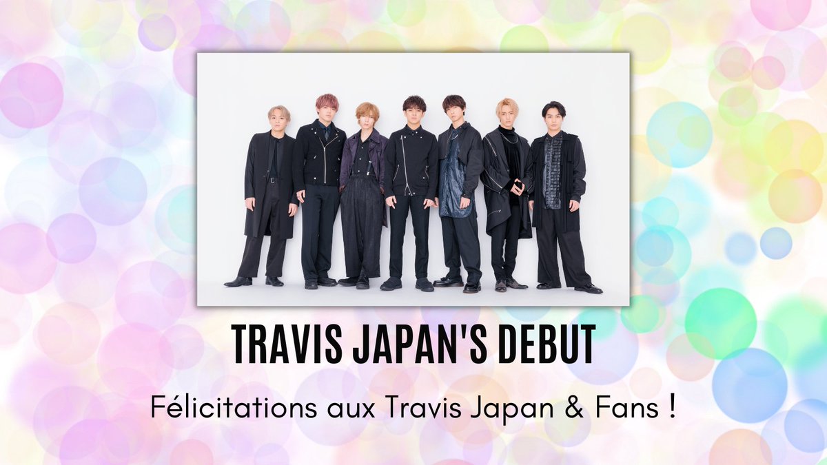 Félicitations aux Travis Japan ! 

L'équipe Neokyo se joint aux fans du monde entier pour célébrer l'annonce des débuts de Travis Japan !

Et vous quels sont vos meilleurs souvenirs et moments avec Travis Japan !

#TravisJapan #HollywoodTJ #WorldwideTJ