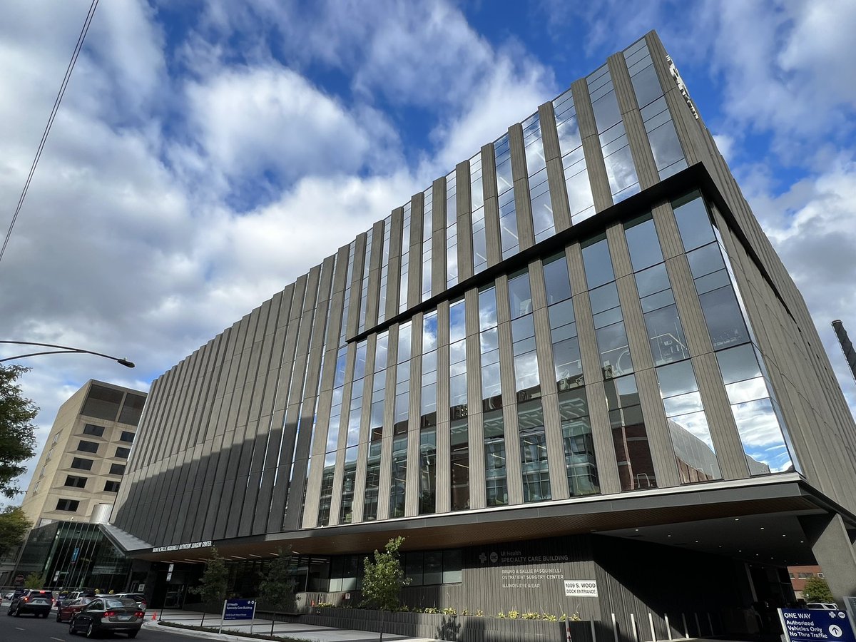 Thrilled on behalf of our entire clinical and research team to be in our new state-of-the-art eye center! It’s a milestone for the UI Health Department of Ophthalmology and Visual Sciences <a href="/uicovs/">UIC Ophthalmology</a>