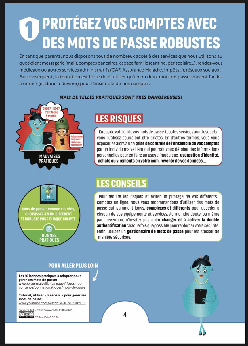 juliendelmas's tweet photo. 📢Le « cyber guide famille » 🆕

@cybervictimes publie un guide à destination des familles. Il contient 10 fiches claires, faciles à comprendre et agréables à lire.

Un fascicule que tous les membres de la famille doivent lire au moins une fois !

➡️ https://t.co/f0T1yymVSa https://t.co/GARn8aTkqy