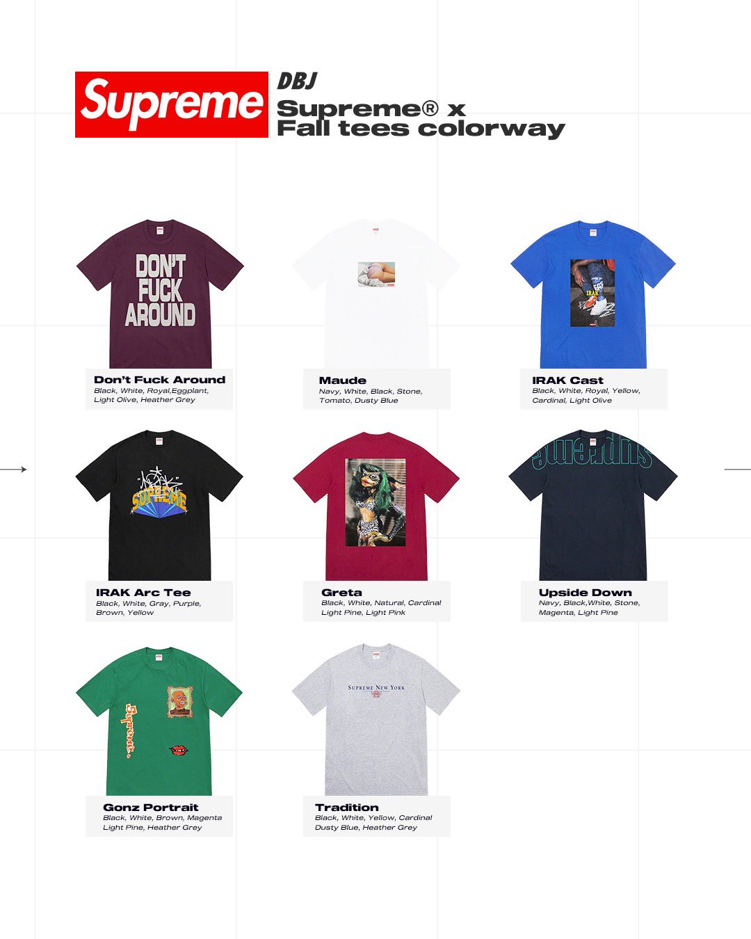 Supreme week cheap 5 2019