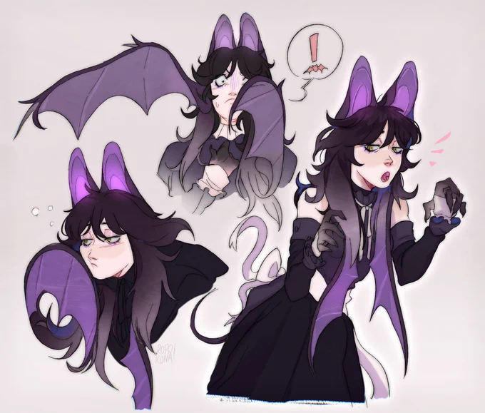 she is bat now#oc 