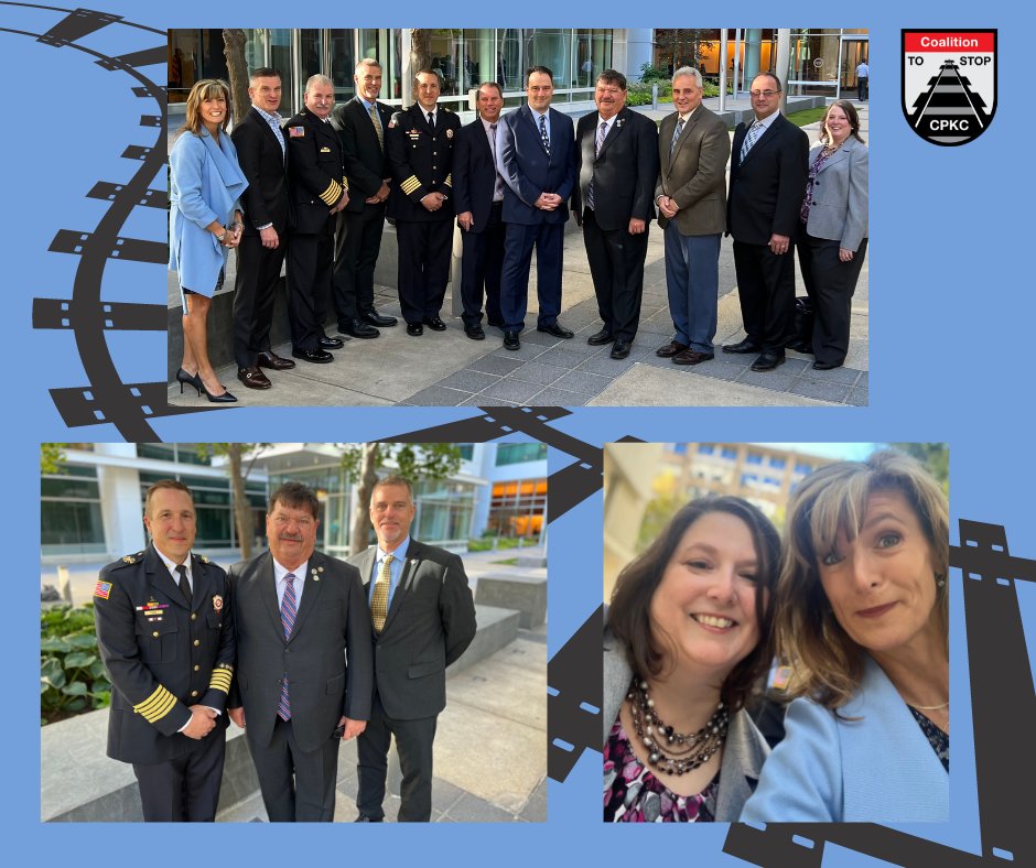 stopcpkc's tweet photo. Members of our coalition arrived in Washington DC this morning to speak on behalf of our communities to the Surface Transportation Board. It is critical that the STB understand why we are opposed to the CPKC merger as proposed.
#StopCPKC #Railfan #Illinois #DuPage #trains https://t.co/E5npf2gHRC