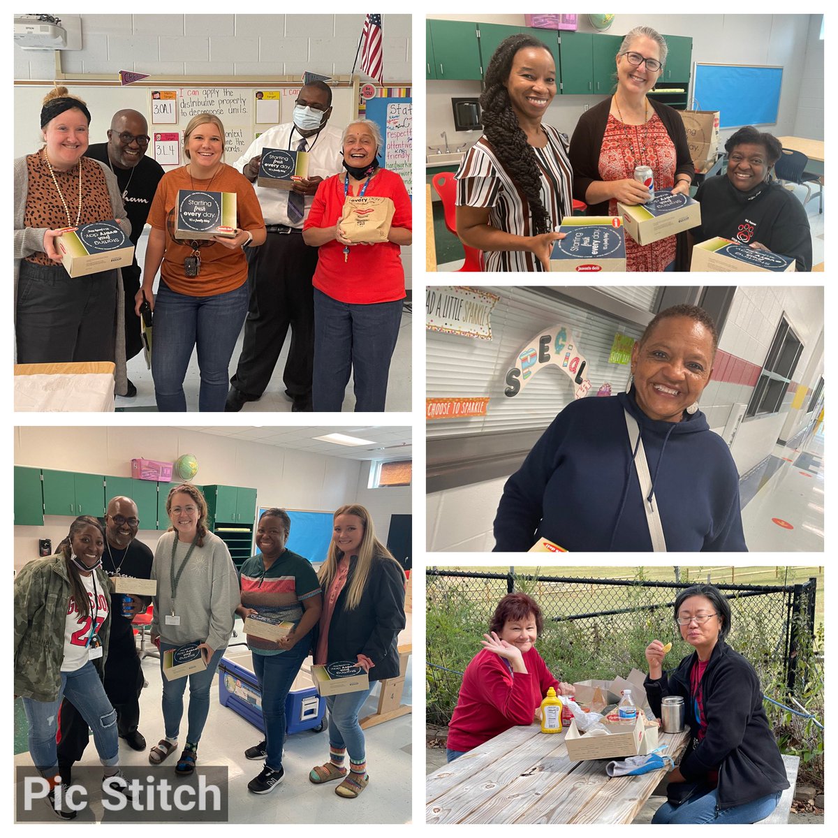 kendell_dorsey's tweet image. EARLY DISMISSAL - we provided lunch for our awesome staff to thank them for all they do! #wearedps #wgpgreatertogether @AKAFerrell_EdD