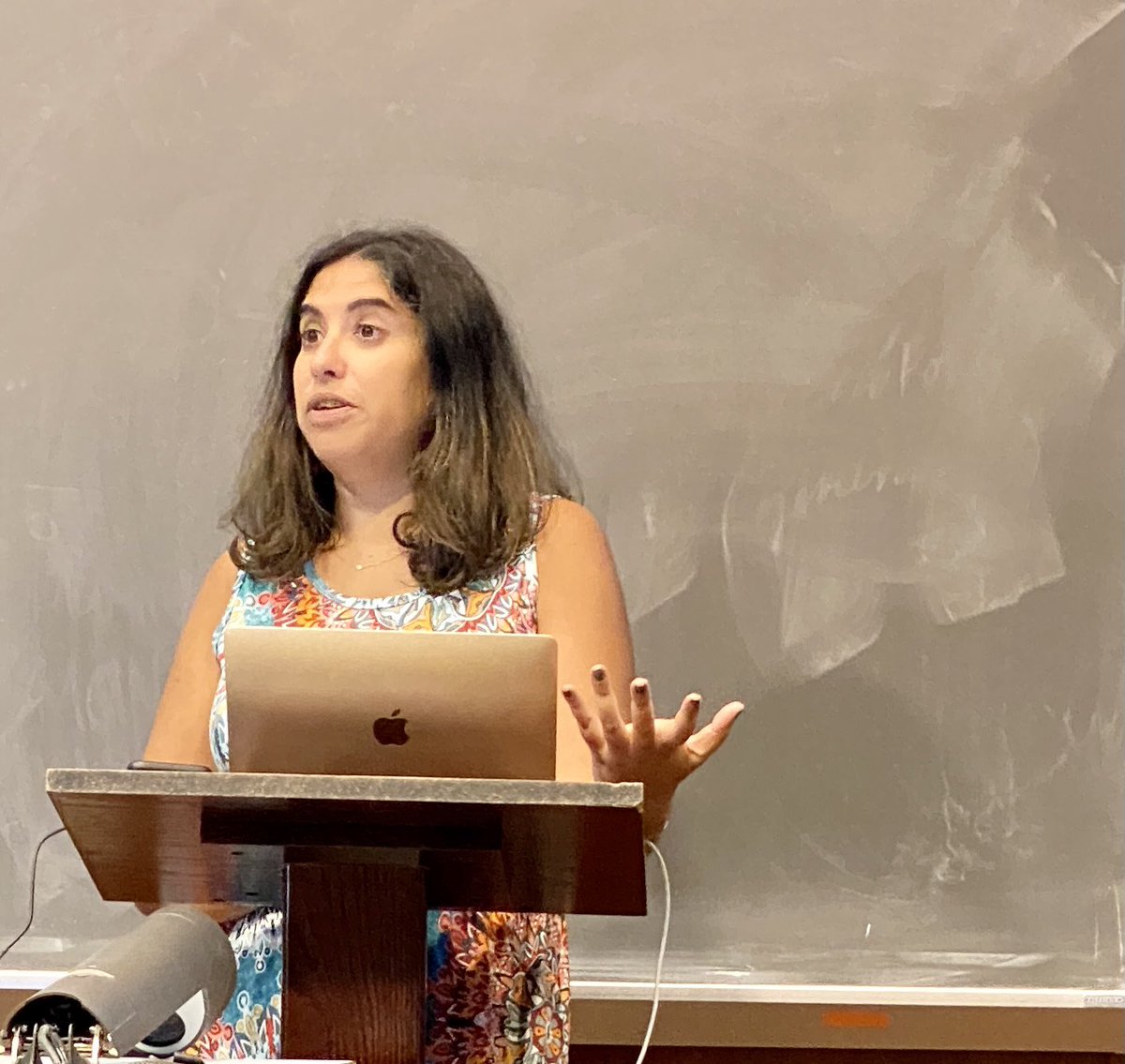 melisu_b's tweet photo. @roopikarisam on the role of #DigitalHumanities in making knowledge production &amp; sharing more equitable @utexasHI @LiberalArtsUT https://t.co/j4jklNPVWg