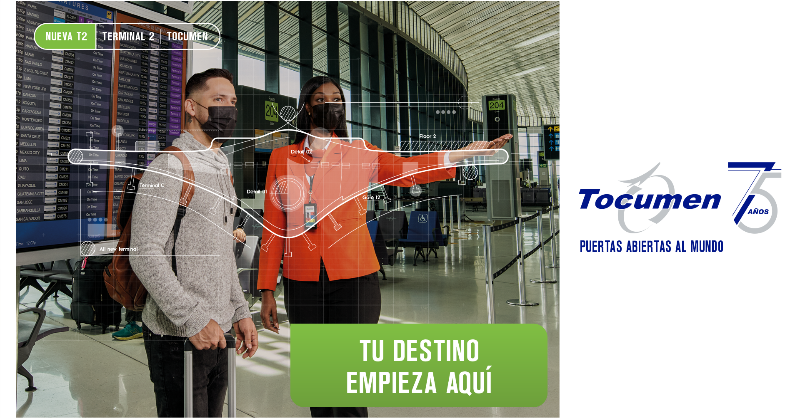 tocumenaero's tweet photo. Prepara tu ruta al Aeropuerto Internacional de Tocumen. 
Damos la bienvenida a la nueva Terminal 2.
Tocumen, puertas abiertas al mundo.
#puertasabiertas
#Panamá
#HubDePanamá✈️🇵🇦