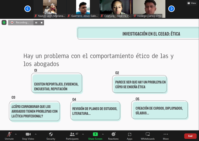 CEEAD's tweet photo. ¿Qué es #investigar? En la sesión de hoy el #ProgramaSemillaCEEAD, hablamos sobre metodología de la investigación, para qué sirve, elementos básicos, etc. https://t.co/zBt69XsRIF
