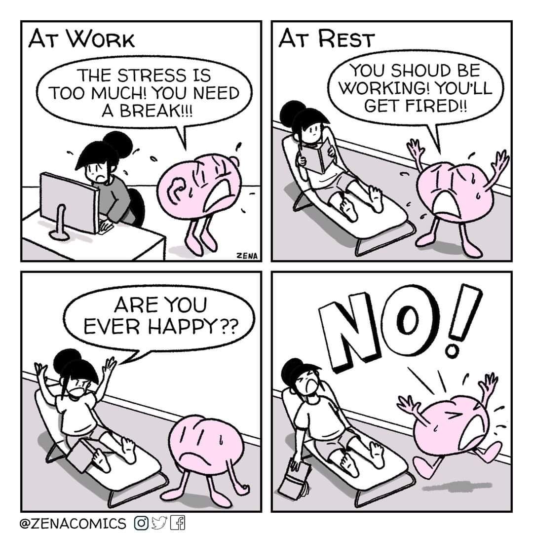 Can anyone else relate?!

#MHCrisisAngels #WorkPlaceStress #Stress #MentalHealth #PeerSupport #MentalHealthFriends #SelfCare #SelfCareSunday