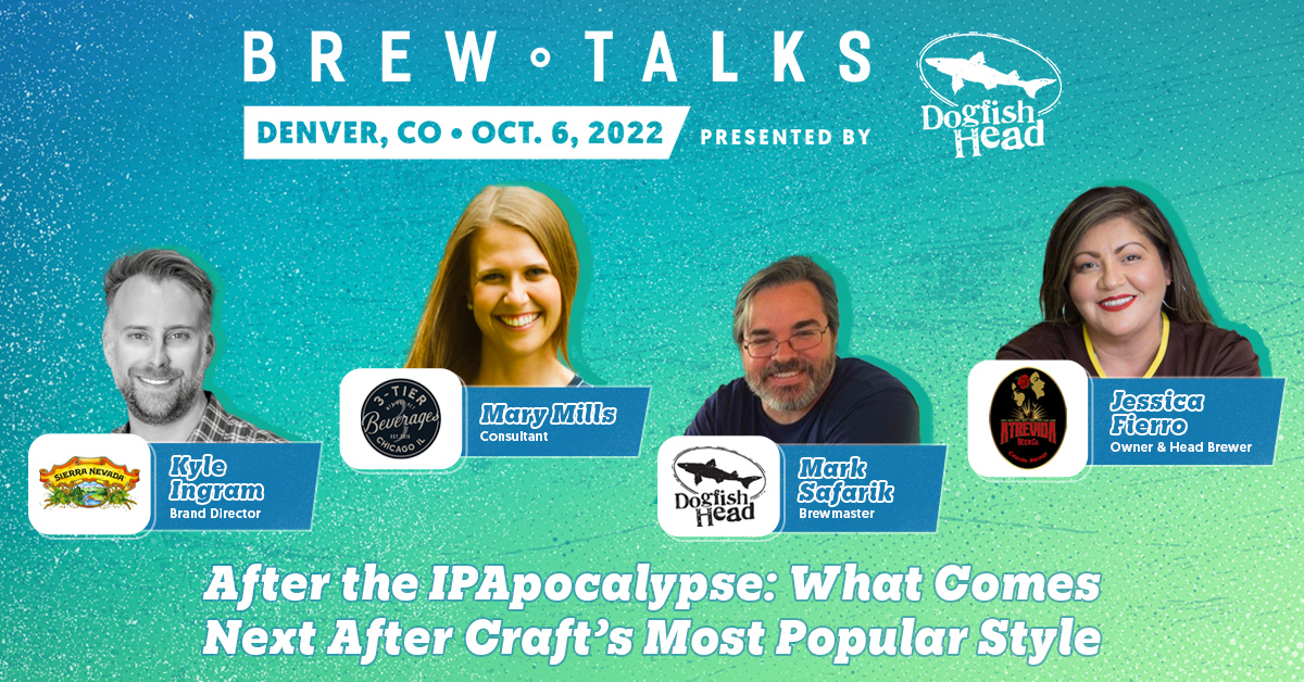 Brewbound's tweet image. In just 8 days: #BrewTalks takes place in Denver right before the #GreatAmericanBeerFestival. Will we see you there?!

Ft. @SierraNevada @3TierBeverages @dogfishbeer + others

Register: brewbound.com/events/brewtal…

#beer #GABF #beerevent
