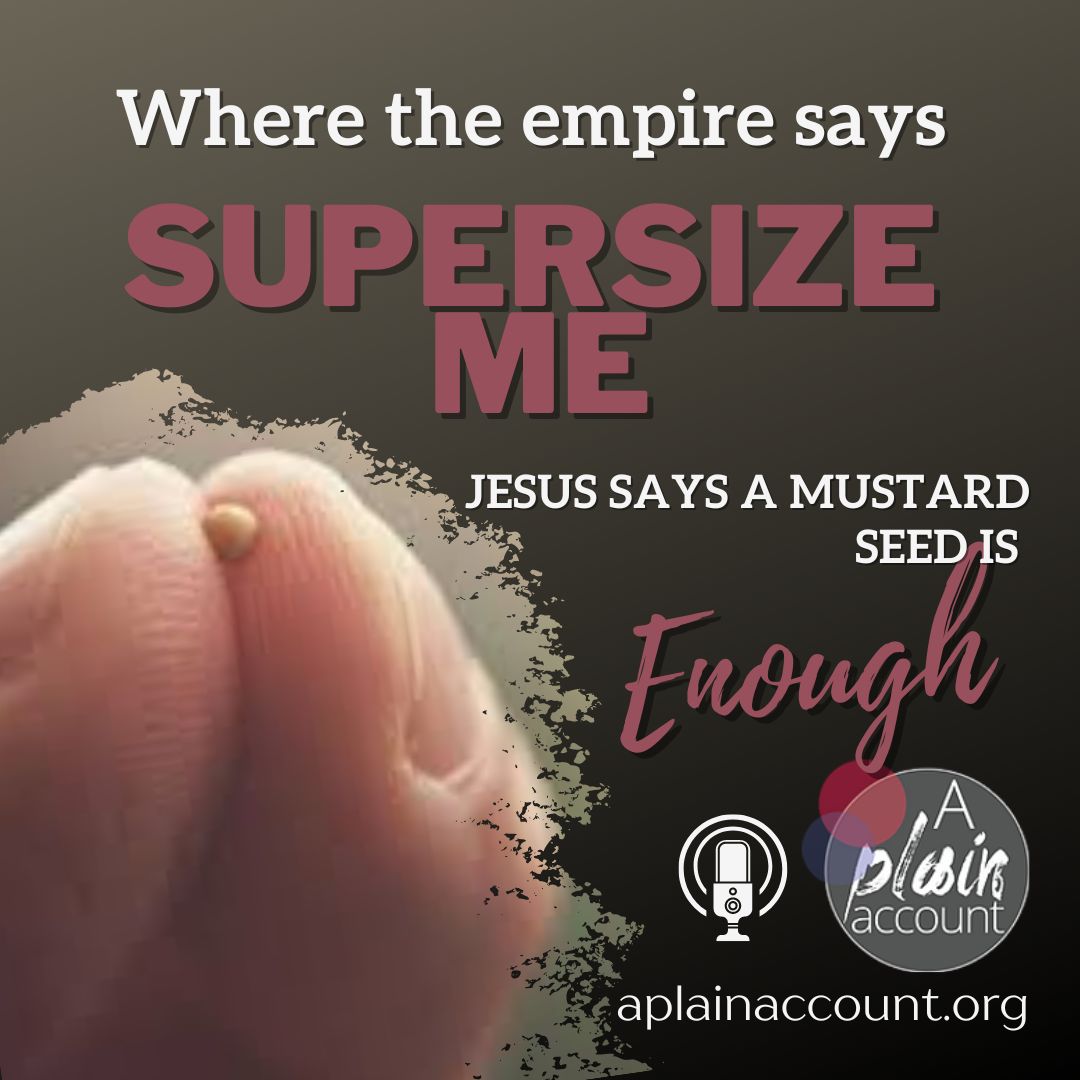 aplainaccount's tweet photo. Check out this week's podcast, where Megan and Alicia unpack this "funky" passage from Luke. 
https://t.co/XR94yArBY5 https://t.co/gd6CeOgZBV