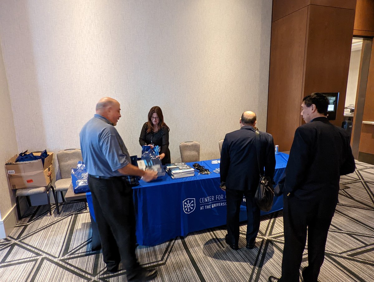 UWFCyberAI's tweet photo. We're getting ready to kick things off at the 2022 Southeast CAE-C Forum & Designation Ceremony! #SECAEForum @NSAGov @CAECommunity https://t.co/v6VpgQzKUT