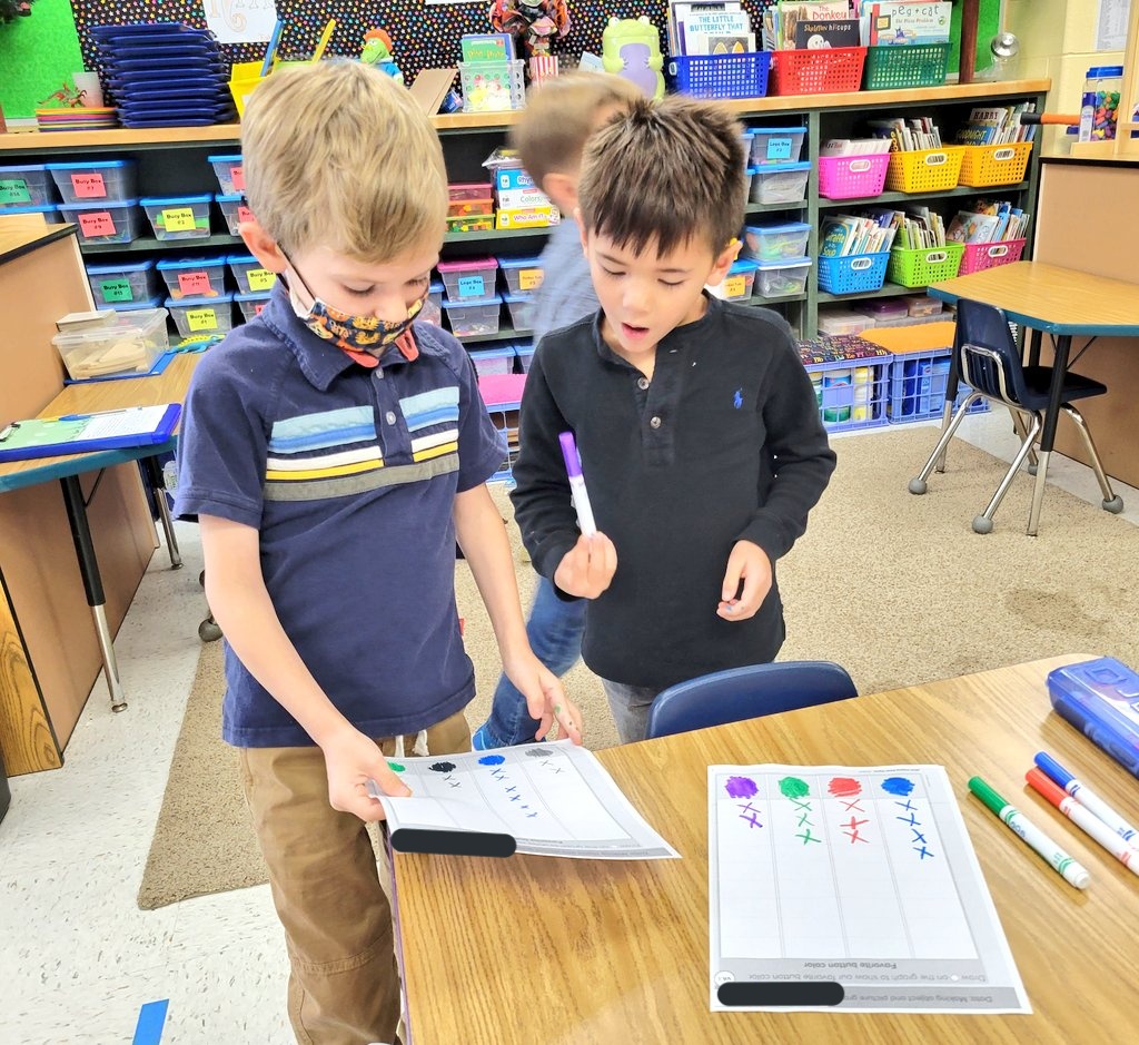 Making Graphing fun, interactive, and meaningful in KG 🙌💫 We created object graphs and interviewed others for a picture graph 😎 Lots of great communication!!!  #GreenvilleES <a href="/KNicholson91016/">Katie Nicholson</a> #GESKinderRocks <a href="/GreenvilleES/">Greenville ES</a>
