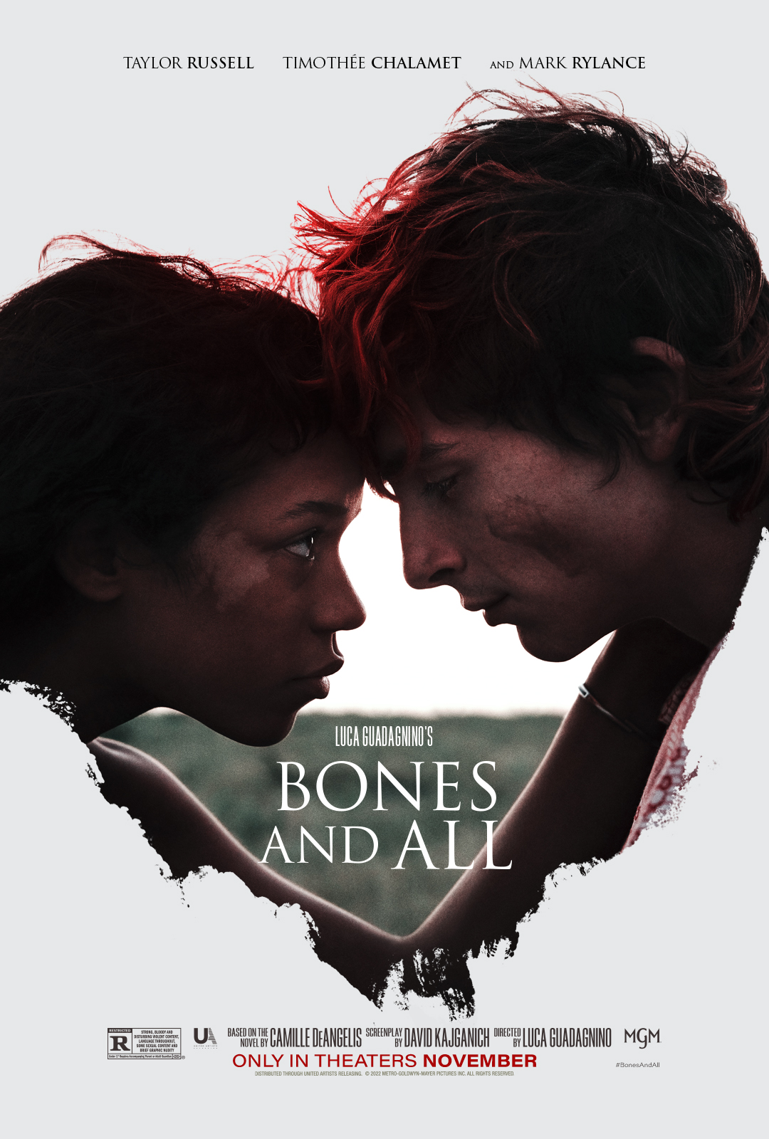 Timothée Chalamet in officiële Bones and All trailer & poster door Luca Guadagnino