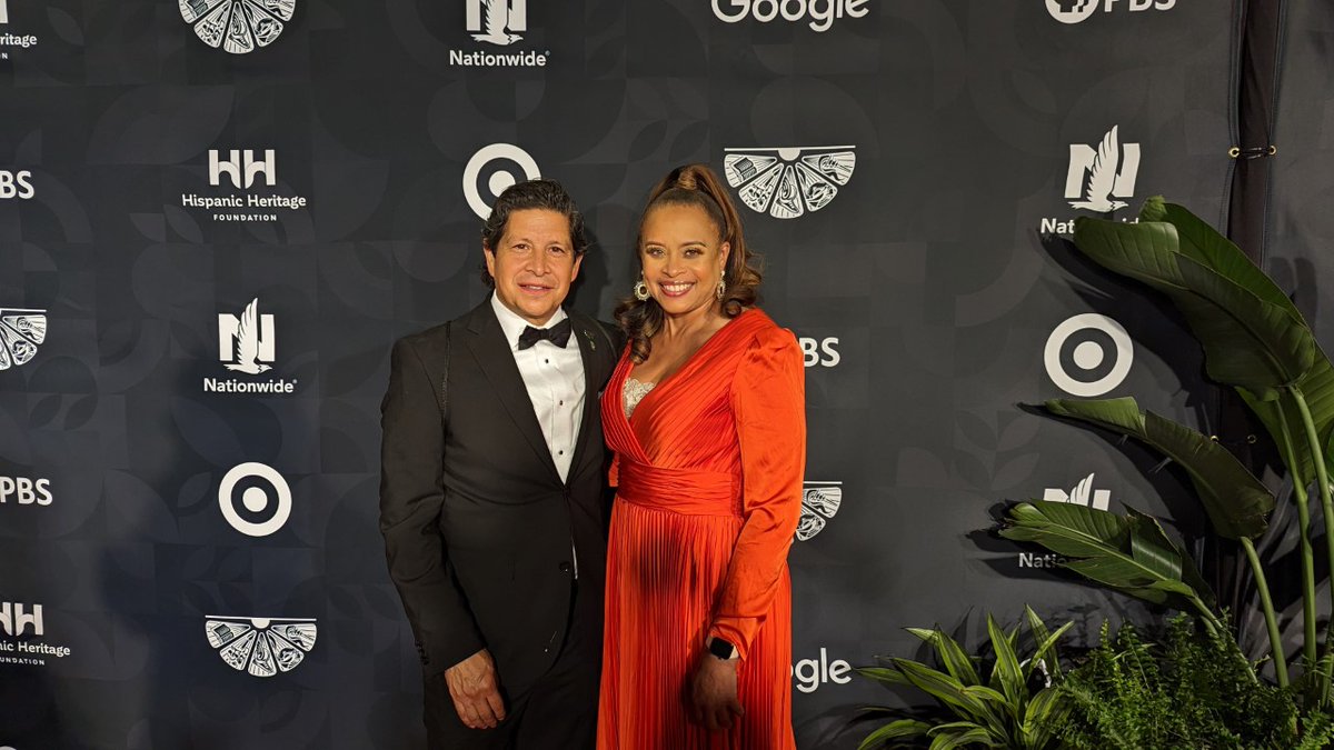 Proud to represent <a href="/Google/">Google</a> at the <a href="/HHFoundation/">Hispanic Heritage Foundation</a> awards last night. Excited to share last night that #Google is pledging $1 million as a founding donor of the <a href="/USLatinoMuseum/">National Museum of the American Latino</a>.
Congratulations to the award winners and thank you, Jose Antonio Tijerino, for your leadership.
#HHA35