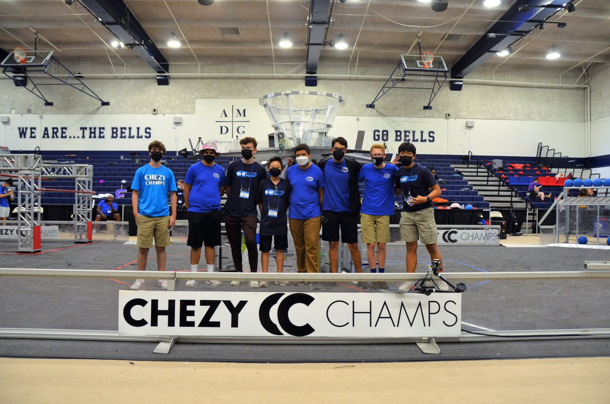 BellarmineBells's tweet photo. Another Chezy Champs Tournament is in the history books! Over 2,000 people were on campus as some of the top high school robotics teams in the world competed against each other over the course of three days. #GoBells #ChezyChamps #FRC #First #OMGRobots https://t.co/kIH38r89d7
