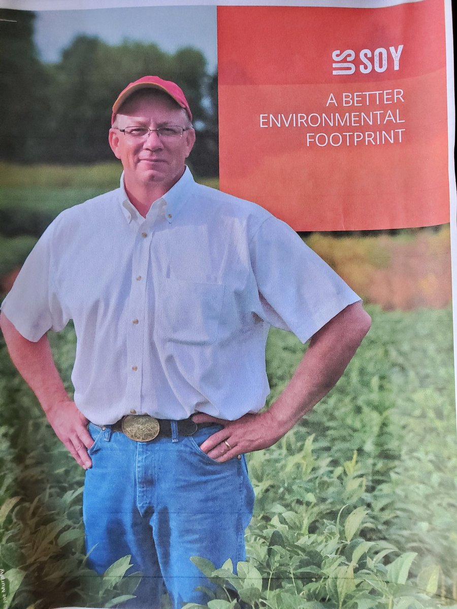 kruser1980's tweet photo. @notilltom met Jesus! Respectable and respectful steward and friend.  #SoilHealth #notill #ussoy #usb https://t.co/lXjD1NhSNw