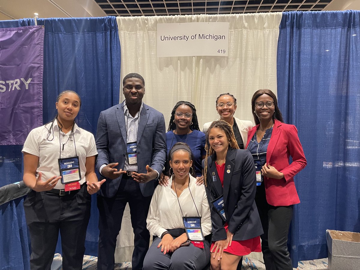 Phoenix Williams (@phoenixniaimani) on Twitter photo Representing <a href="/UMichChE/">Michigan Chemical Engineering</a> <a href="/UMLifeSciences/">UMLifeSciences</a> <a href="/MichiganChem/">Michigan Chemistry</a> at the 49th <a href="/NOBCChE/">NOBCChE Official</a> - we enjoyed meeting you all at our booth and getting to share our experiences at UofM with <a href="/cros_the_key/">Ayza</a> @DesnorC @_blackchemist Representing <a href="/UMichChE/">Michigan Chemical Engineering</a> <a href="/UMLifeSciences/">UMLifeSciences</a> <a href="/MichiganChem/">Michigan Chemistry</a> at the 49th <a href="/NOBCChE/">NOBCChE Official</a> - we enjoyed meeting you all at our booth and getting to share our experiences at UofM with <a href="/cros_the_key/">Ayza</a> @DesnorC @_blackchemist