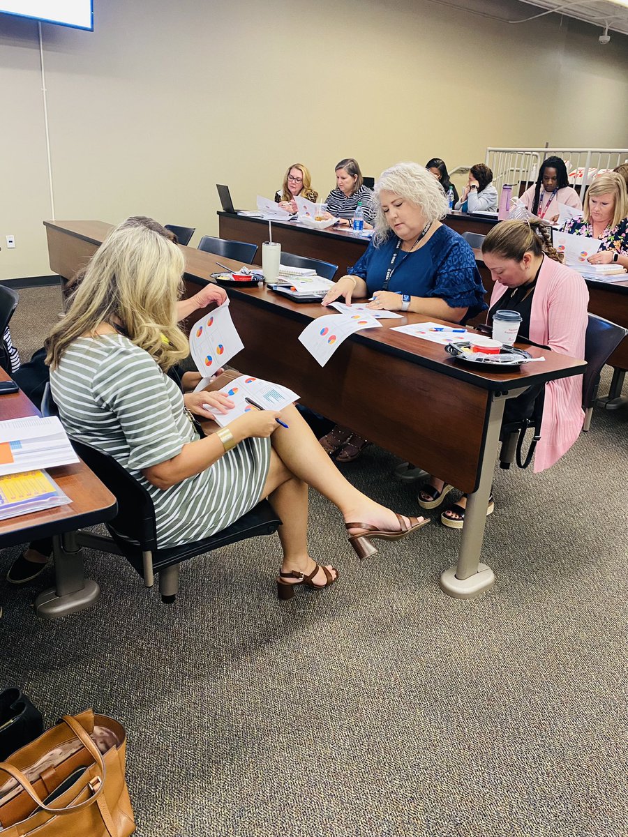 We had a wonderful day of professional development and data analysis (mixed with laughs!) around family engagement! Best Title I Facilitators and Parent Involvement Coordinators! <a href="/gcschools/">Greenville County Schools</a>