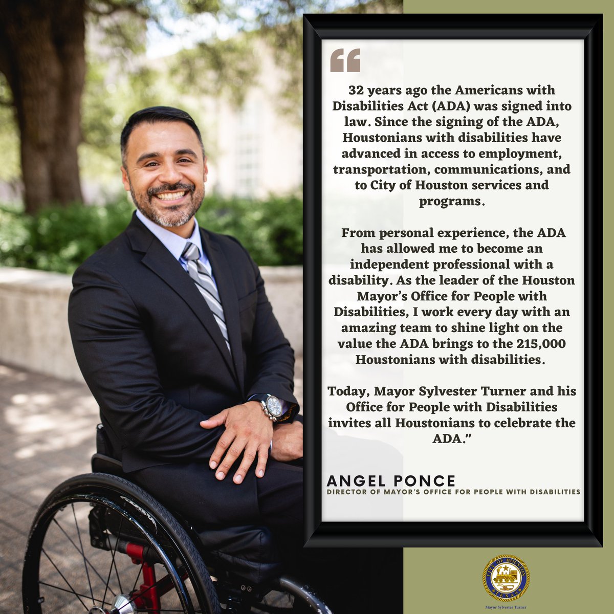 City of Houston on Twitter "Today is the Anniversary of the Americans