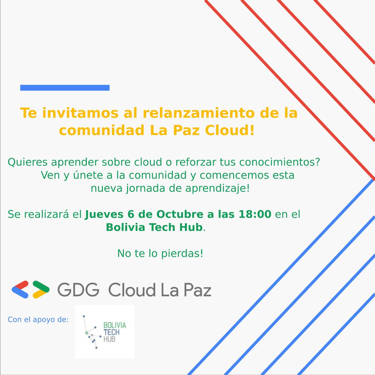 GDG Cloud La Paz tweet media