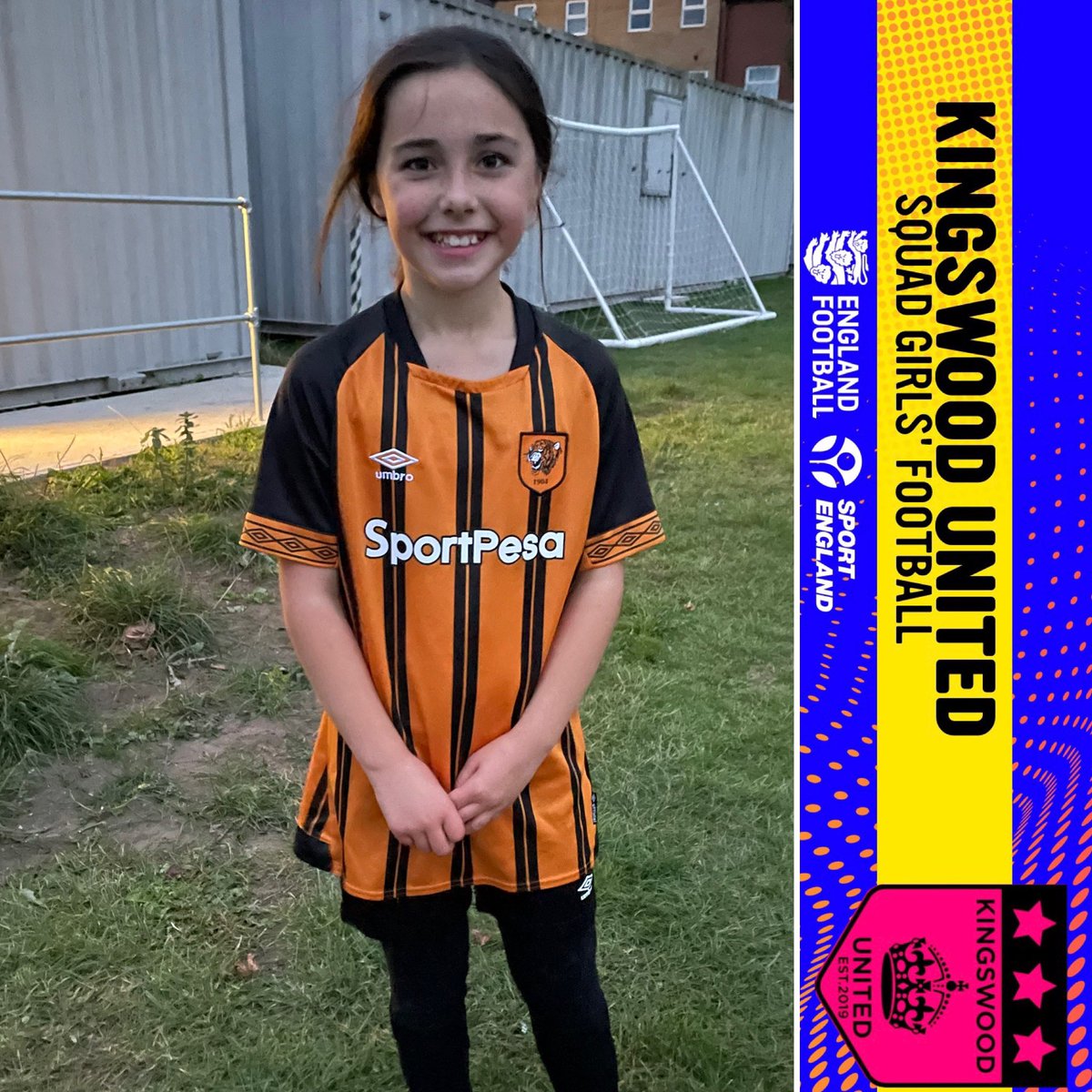 #squad Squad: Girls Football was a small affair this week, but that didn’t stop us at all. The girls worked eagerly throughout the hour, but Squad Girl of the Week is Esmae, who showed that resilience really does pay off! 🏆 👏 🙌🏼 @KingswoodUnited <a href="/EastRidingFA/">𝗘𝗮𝘀𝘁 𝗥𝗶𝗱𝗶𝗻𝗴 𝗙𝗔</a>