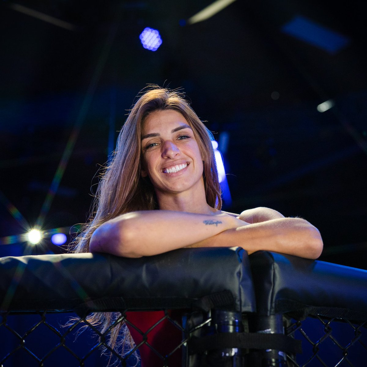 ufc's tweet photo. The woman around who this fight card was built 📸 #UFCVegas61 https://t.co/7TMi8YnYFd
