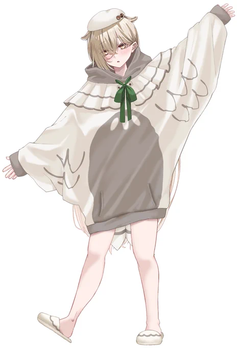 新オリキャラのみみずくちゃん 