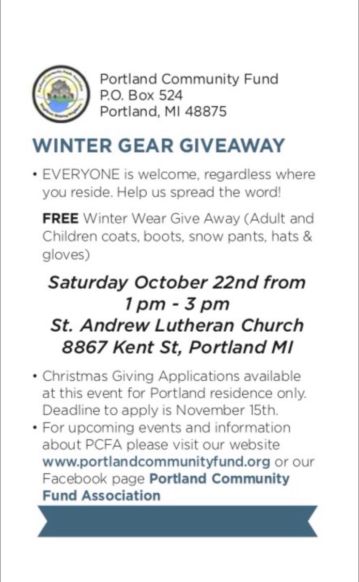PCFAMichigan's tweet photo. Please share so this can reach as many Portland residents as possible! https://t.co/J2coTjd3iN