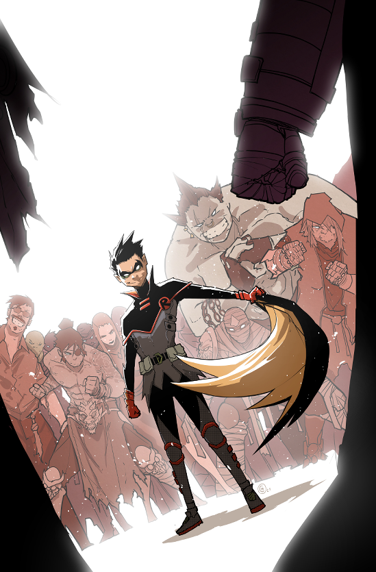 Another cover vs sketch
This was my favorite book of last year when it came out so it was real honor and pleasure to work on!