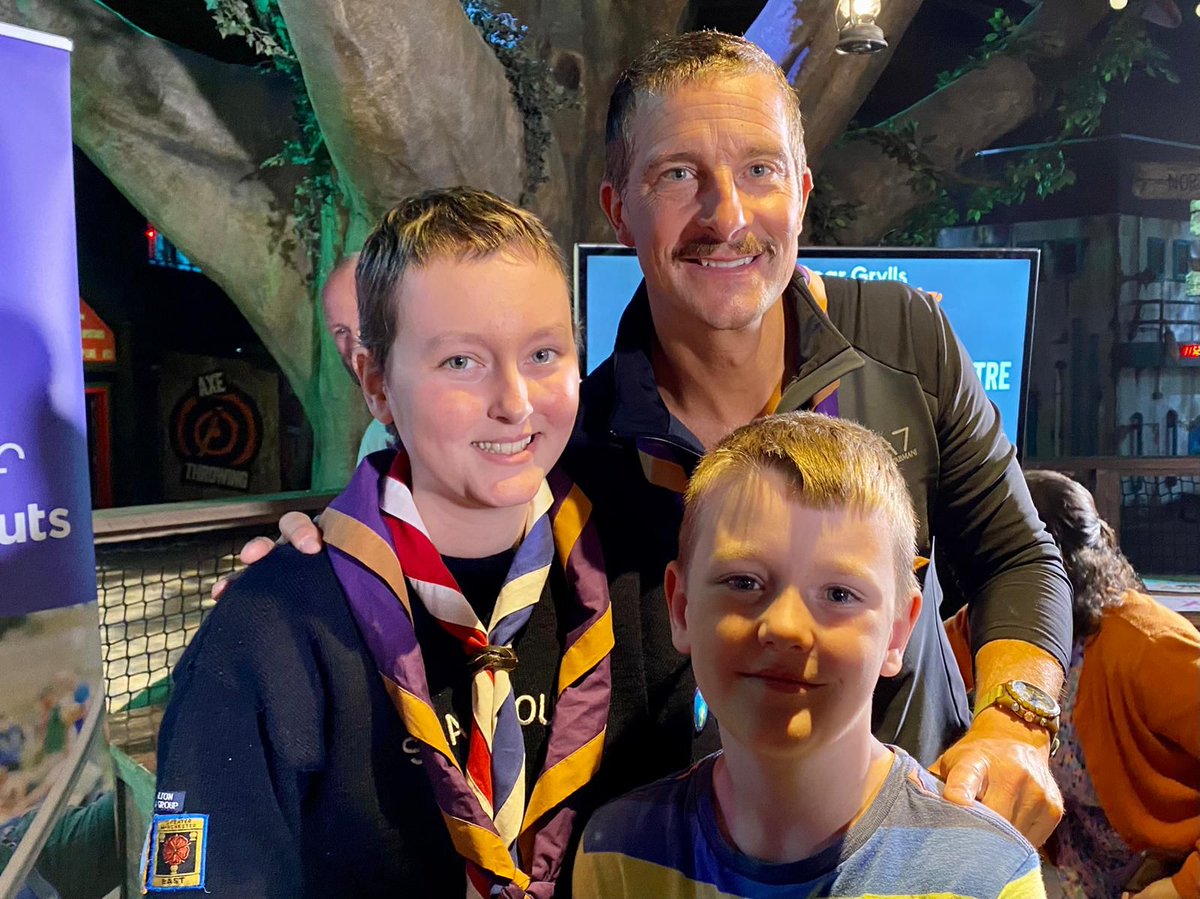 chorltonscouts's tweet photo. We're delighted and so proud that one of our Scouts, Isabelle was chosen as one of Chief Scout @BearGrylls ' unsung heroes for the incredible resilience and scouting spirit she's shown over a very challenging year. Congratulations Izzy! https://t.co/kcdaNCdoTT